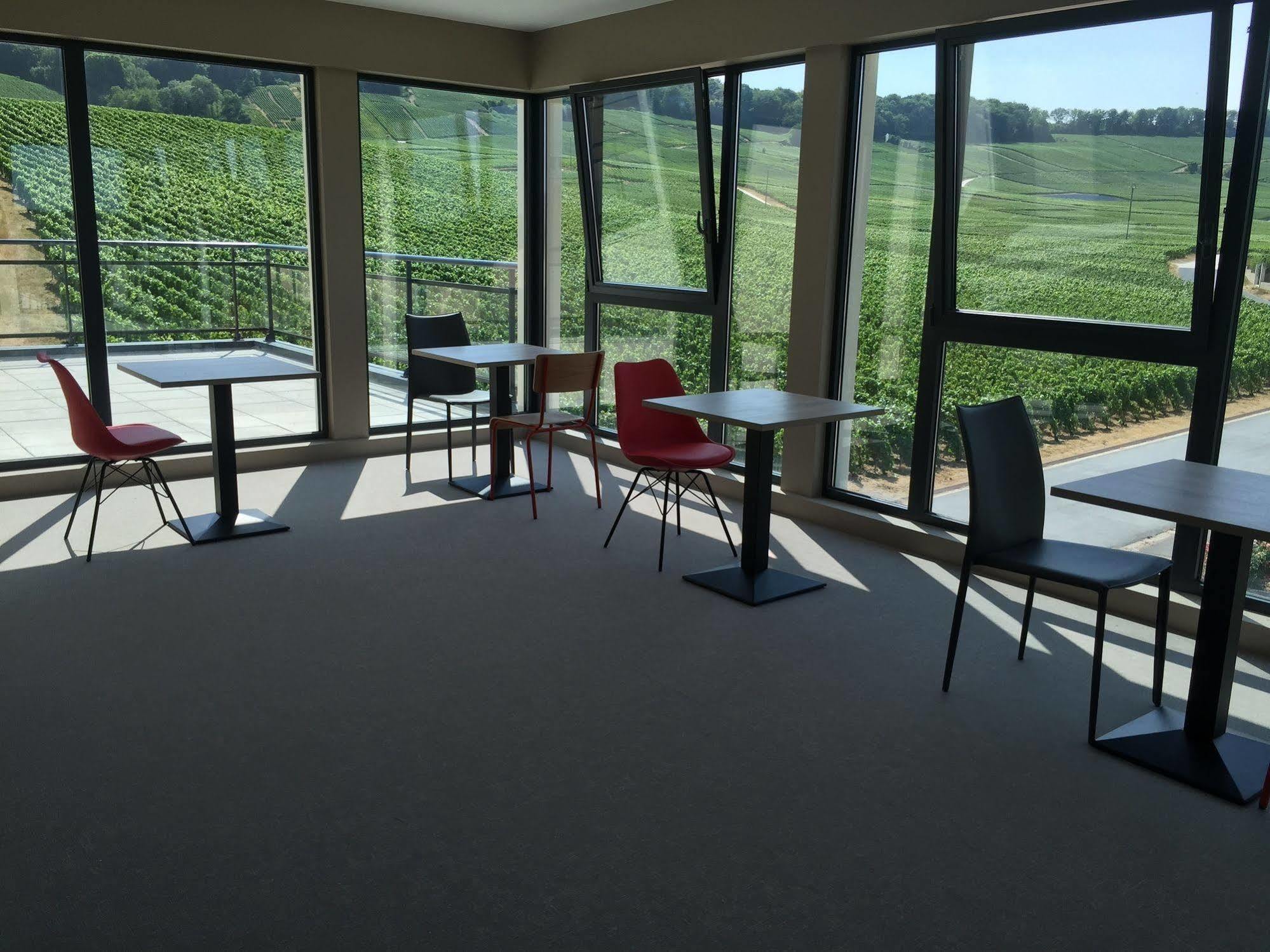 Hotel Dans Les Vignes Chamery Exterior foto